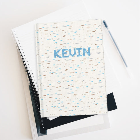 Speckled Yarn Personalized Journal - Blank or Lined - For Knitters - Knitting Project Journal